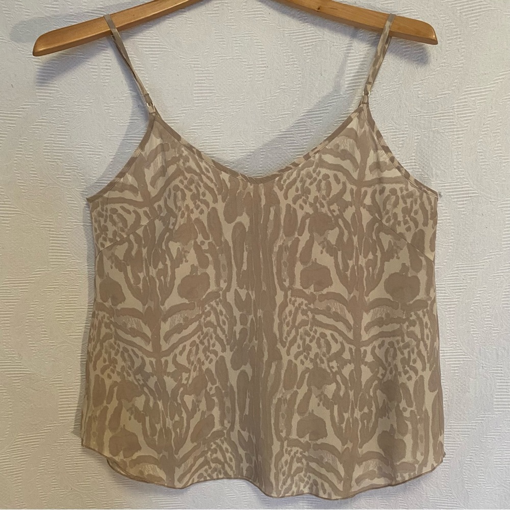 Wilfred Arizia S silk abstract print camisole